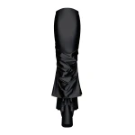 Rasario-Draped-Silk-Maxi-Skirt-With-Train Rasario Draped Silk Maxi Skirt With Train
