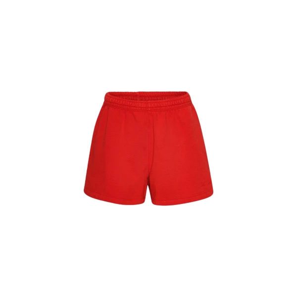 Elasticated Shorts Red