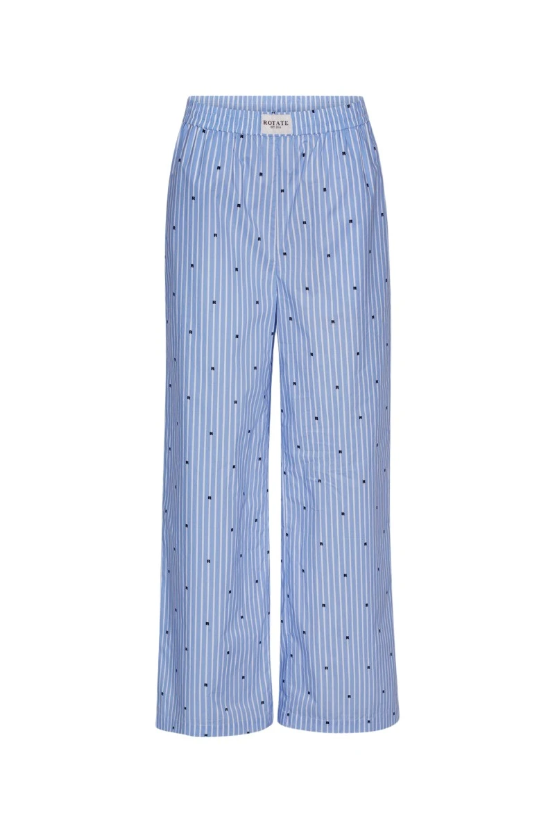 Rotate-Birger-Christensen-Highwaisted-Pants-Blue63537_nobg Highwaisted Pants Blue - Image 1