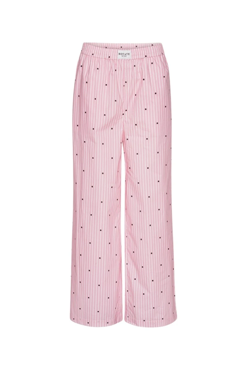 Rotate-Birger-Christensen-Highwaisted-Pants-Pink91693_nobg Highwaisted Pants Pink - Image 1