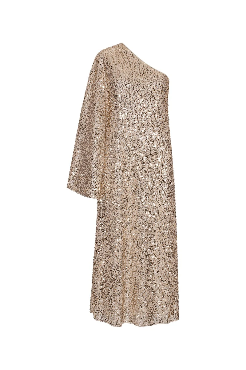 Rotate-Birger-Christensen-Net-Sequins-Maxi-Dress-Beige78132_nobg Net Sequins Maxi Dress Beige - Image 1