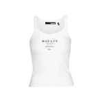 Ribbed Tank Top Bright White