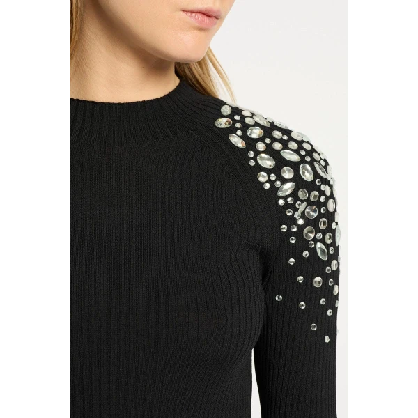 Aphrodite Embellished Knit Top - Image 5