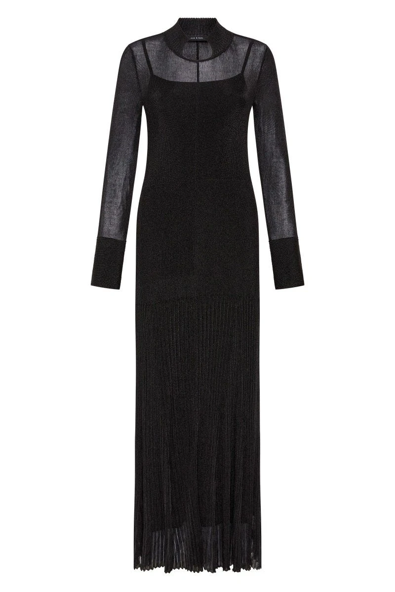 Sass and Bide Lotus Long Sleeve Knit Dress Sass and Bide