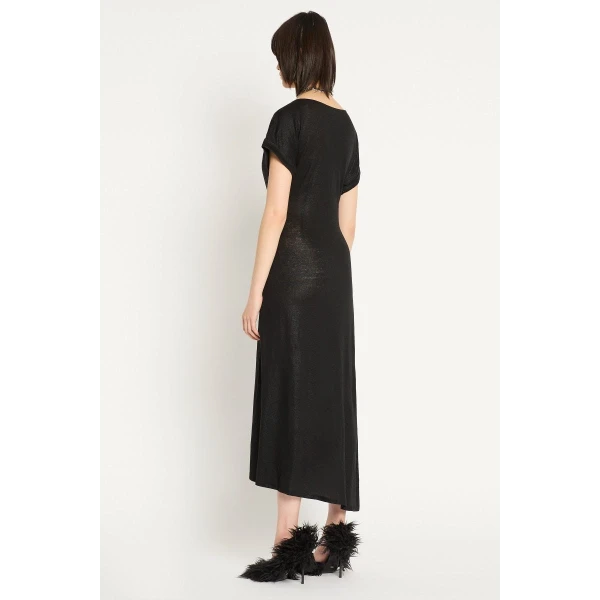 Metallic Touch Tee Dress - Image 5