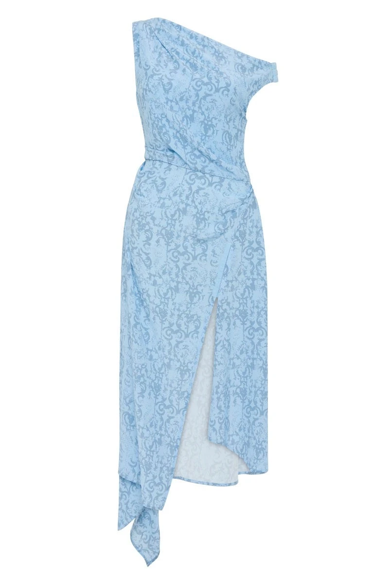 Sass and Bide Ruins Of Paradise Asymmetric Midi Dress Sass and Bide