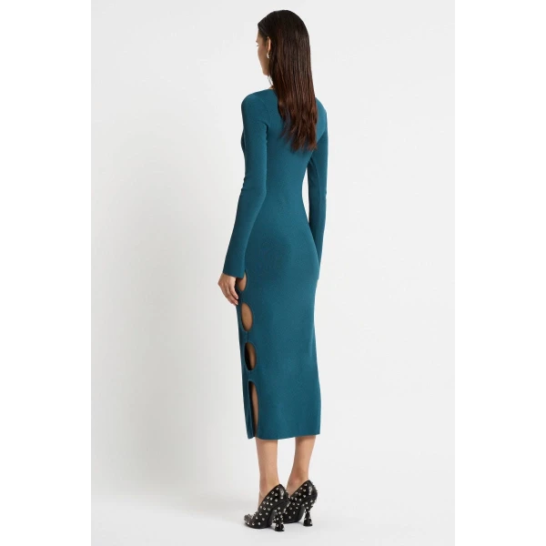 Slash Knit Dress - Image 5