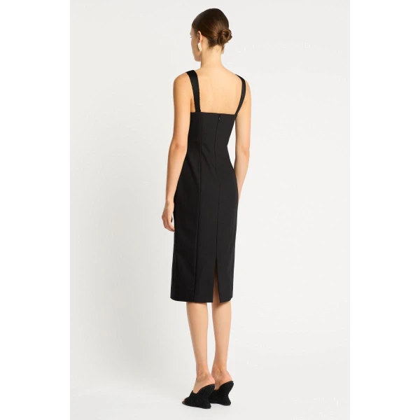 The Donatella Fitted Midi Dress - Image 5