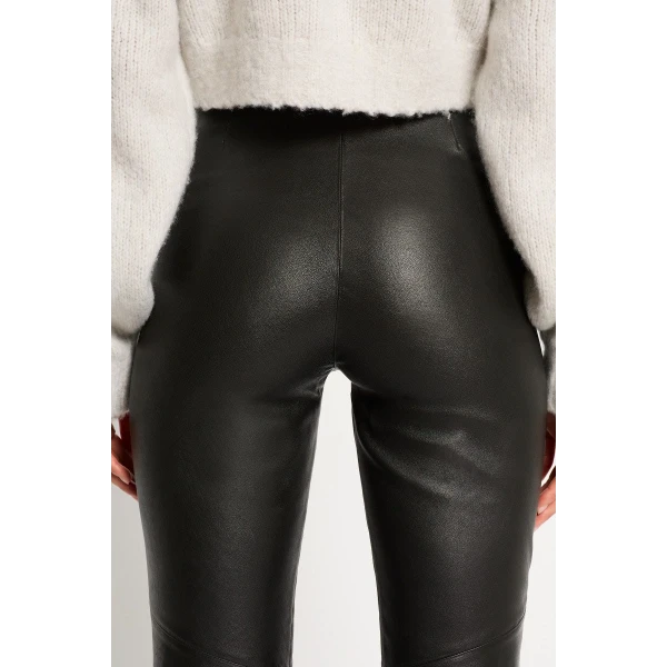 Yves Leather Leggings - Image 5