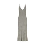 Harlem Slip Midi Dress - Ash