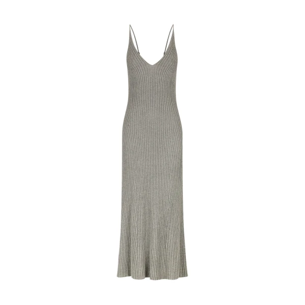 Harlem Slip Midi Dress - Ash