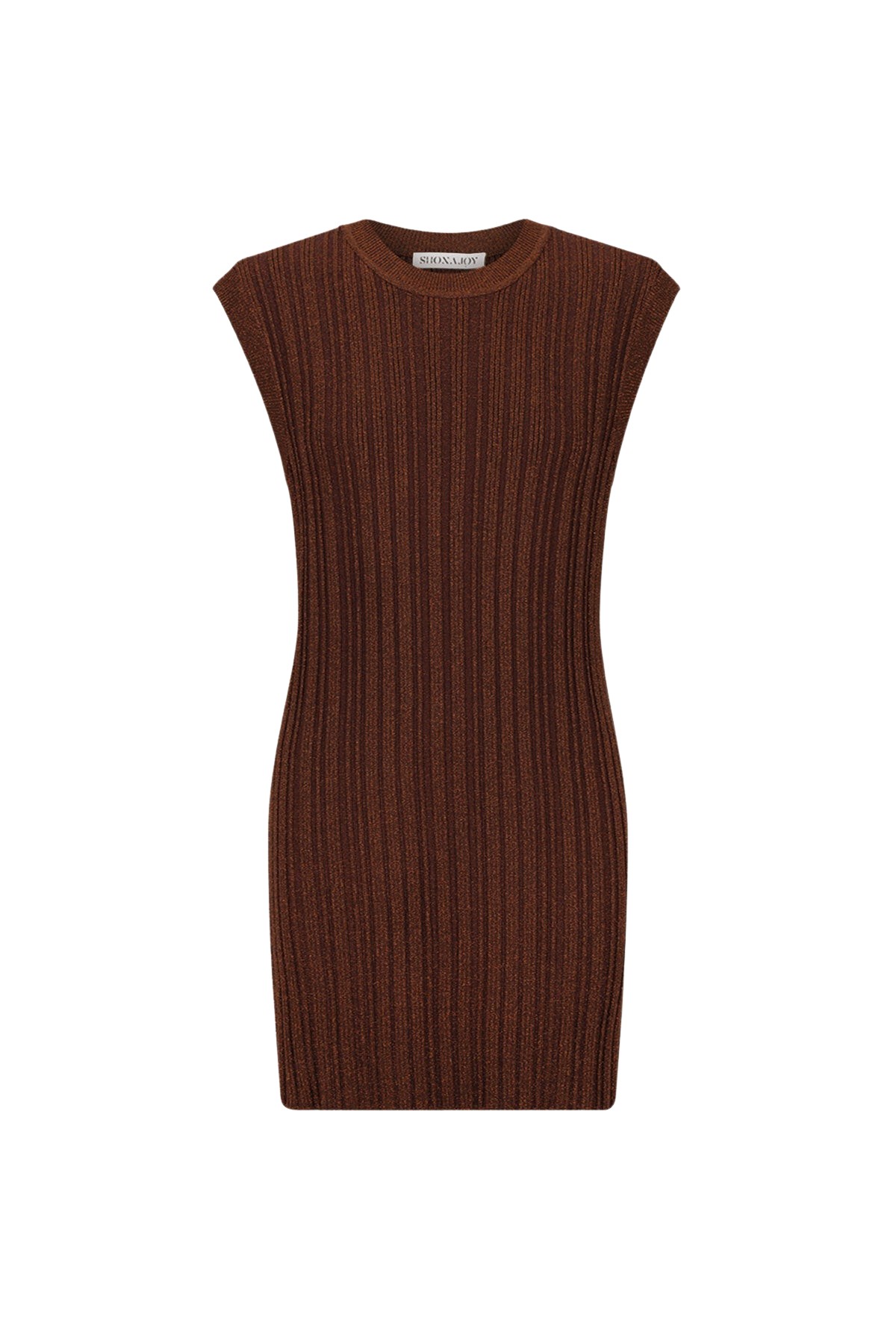 Shona Joy Kamari Sleeveless Tunic Top – Brandy Brown