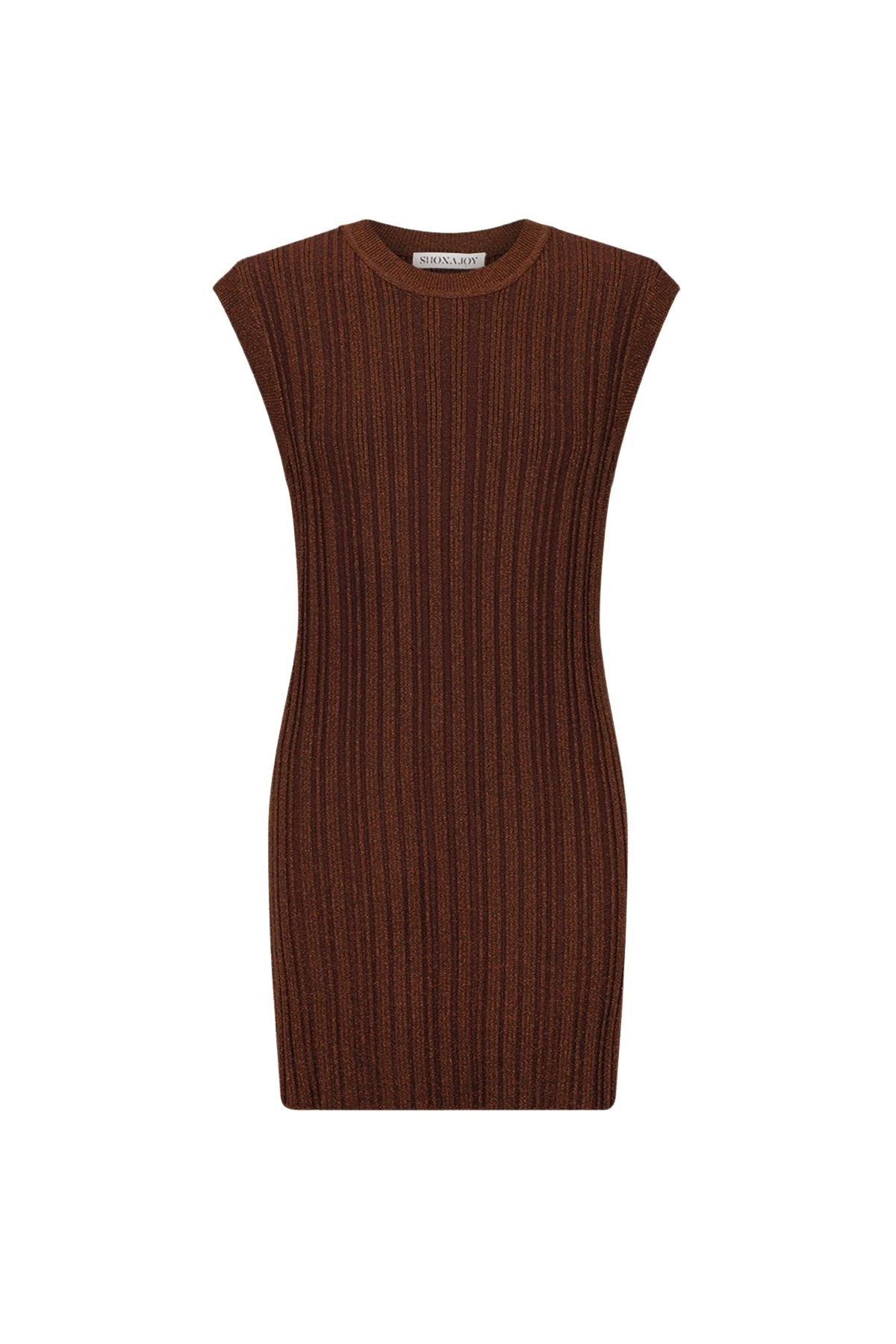Shona-Joy-Kamari-Sleeveless-Tunic-Top-Brandy-Brown-561065_nobg Kamari Sleeveless Tunic Top - Brandy Brown - Image 1
