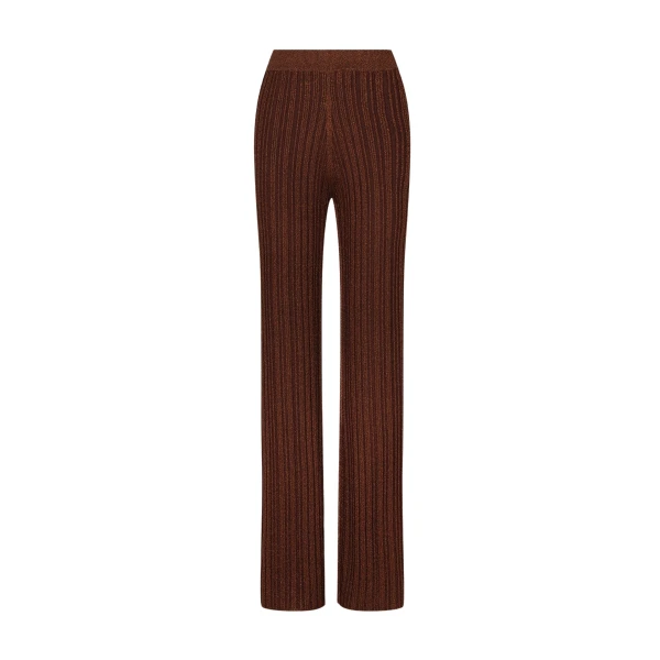 Kamari Straight Leg Pant - Brandy Brown