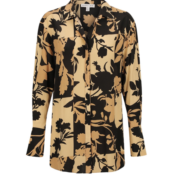 Shona Joy Lai Silk Relaxed Shirt