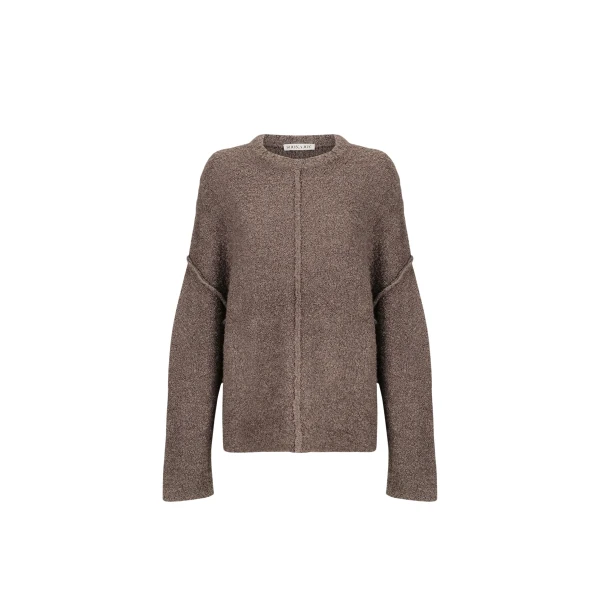 Marshan Relaxed Jumper - Granite