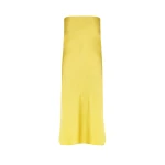 Sofia Bias Cut Maxi Skirt - Lime