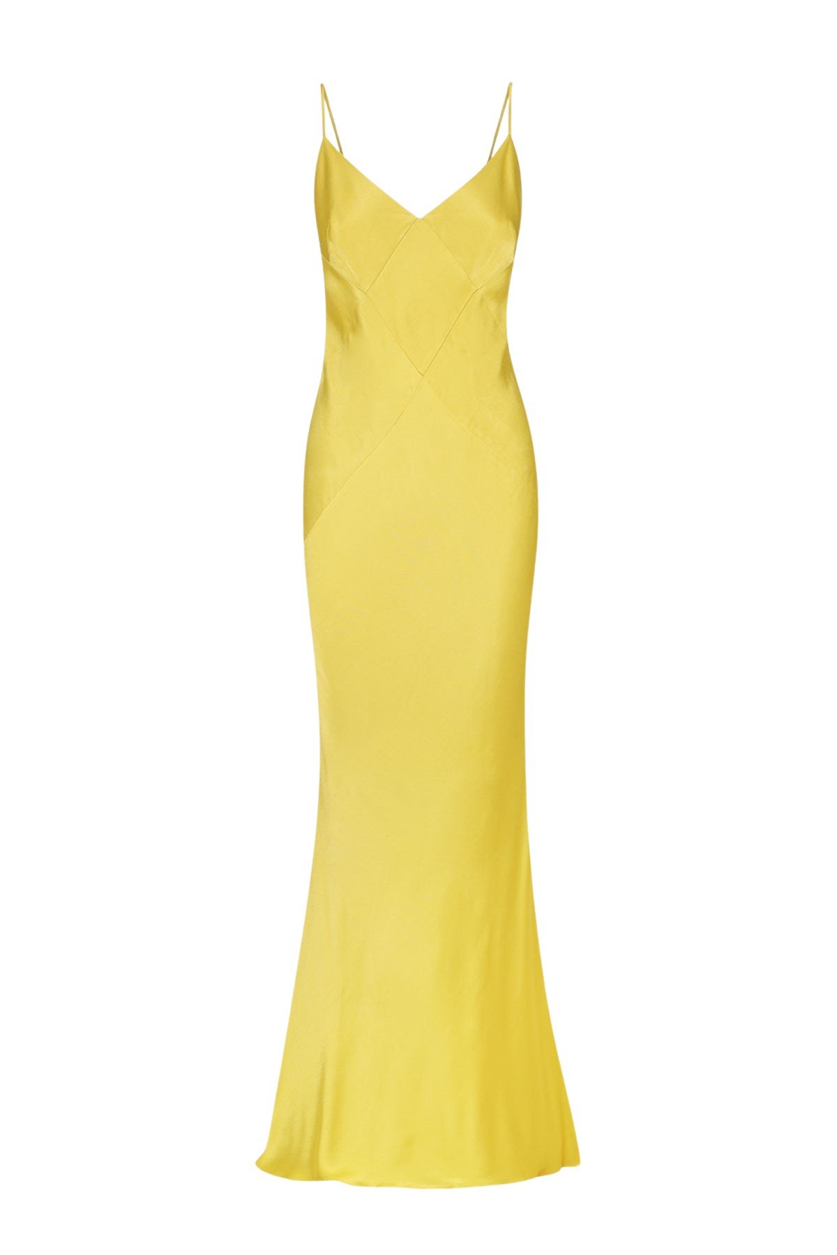 Shona Joy Sofia Spliced Maxi Dress – Lime