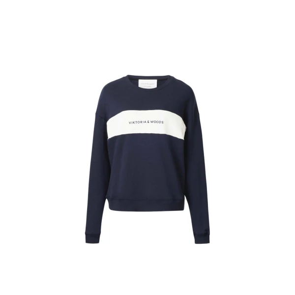 V&W Block Sweater