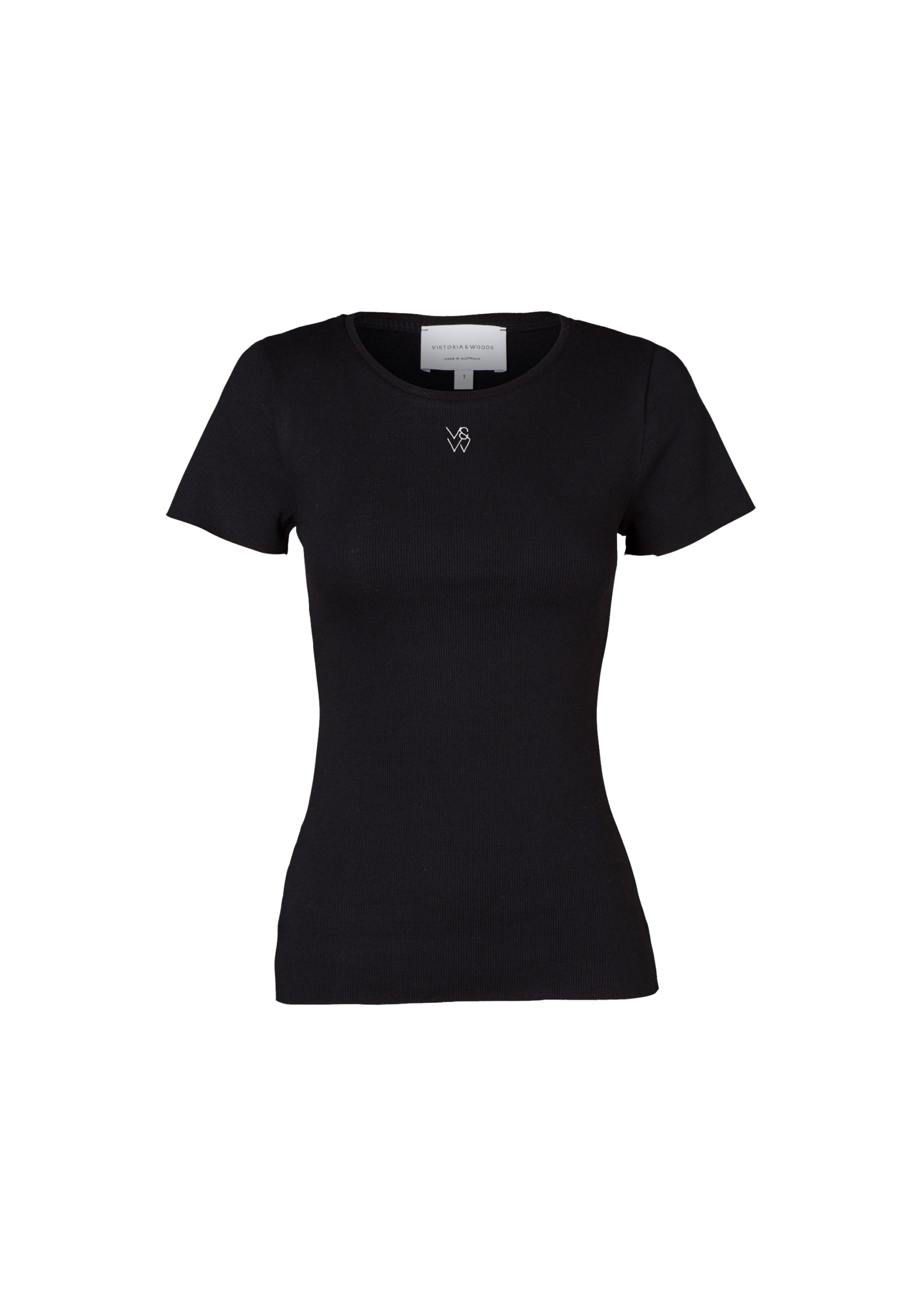 Viktoria and Woods V&W Rib Tee Top