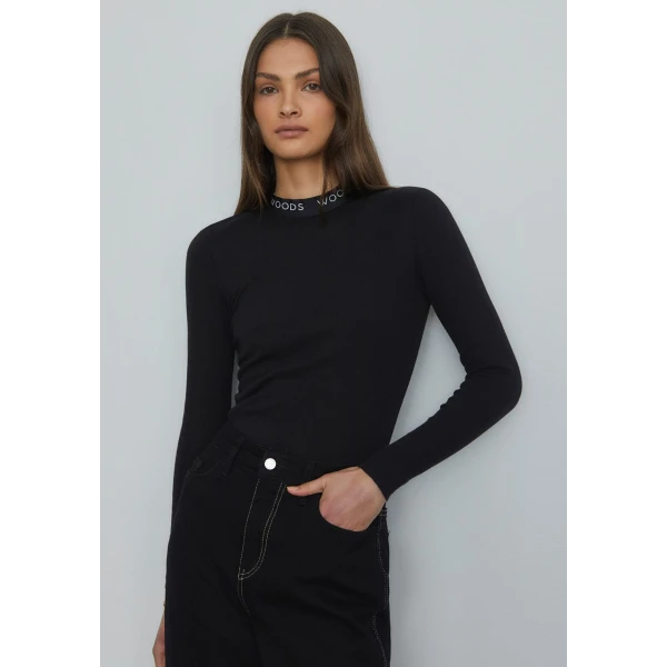 Viktoria & Woods Woods Rib Longsleeve Tee - Tops - Minimalist Australian Fashion at Luxury Shoes 