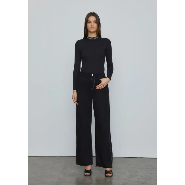 Viktoria & Woods Woods Rib Longsleeve Tee - Tops - Minimalist Australian Fashion at Luxury Shoes 