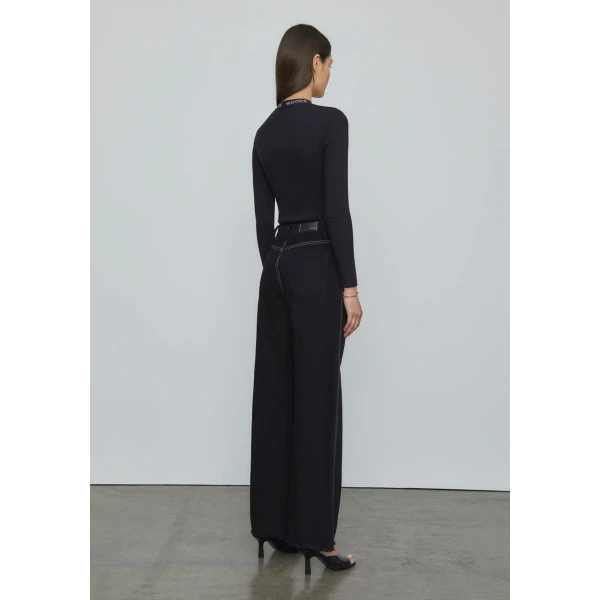 Viktoria & Woods Woods Rib Longsleeve Tee - Tops - Minimalist Australian Fashion at Luxury Shoes 