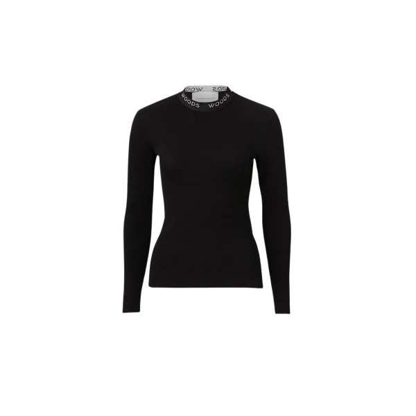 Viktoria & Woods Woods Rib Longsleeve Tee - Tops - Minimalist Australian Fashion at Luxury Shoes 