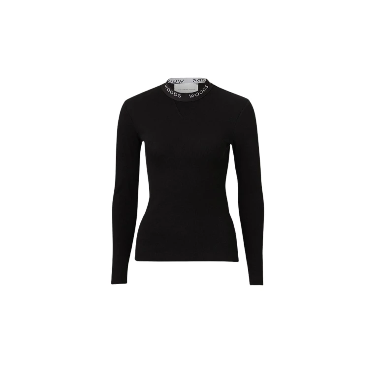 Viktoria & Woods Woods Rib Longsleeve Tee - Tops - Minimalist Australian Fashion at Luxury Shoes 