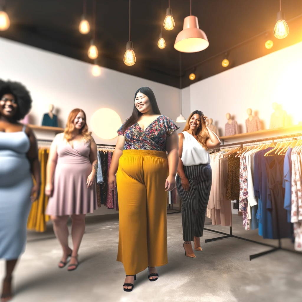 who sells petite plus size clothing