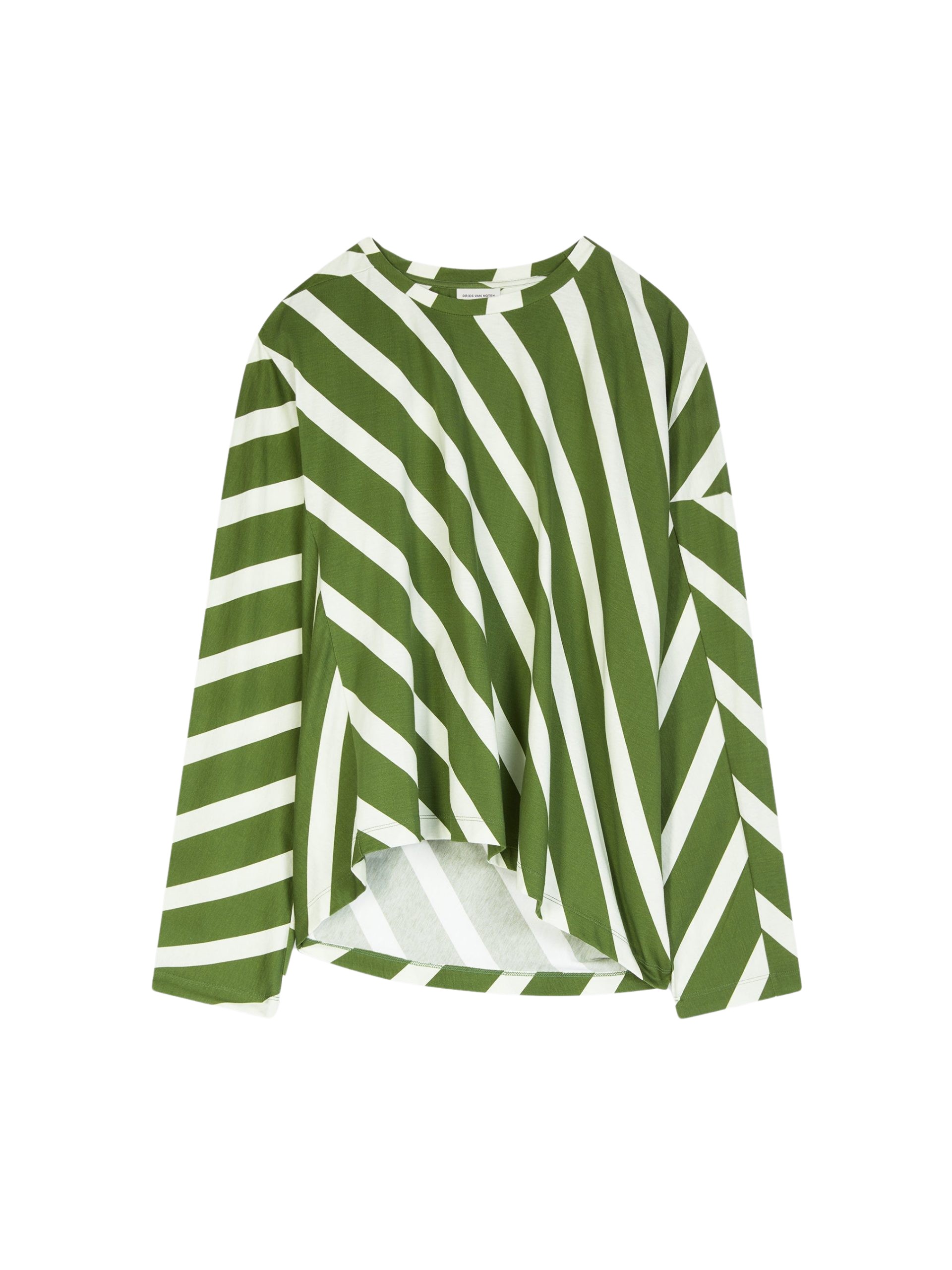 Dries Van Noten Asymmetrical tee Top