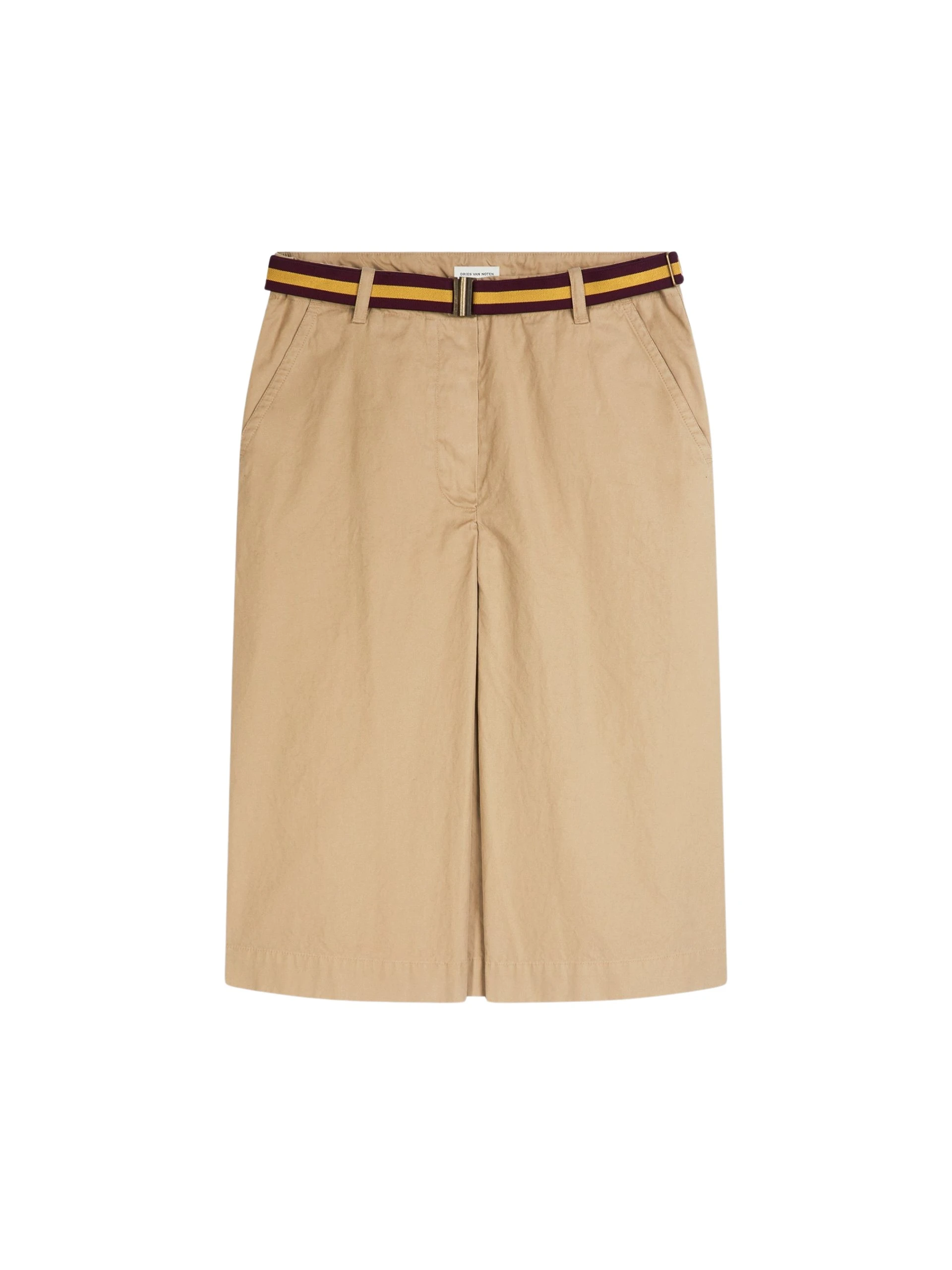 Dries-Van-Noten-Belted-chino-skirt-4-scaled32023_nobg Belted chino skirt - Image 1