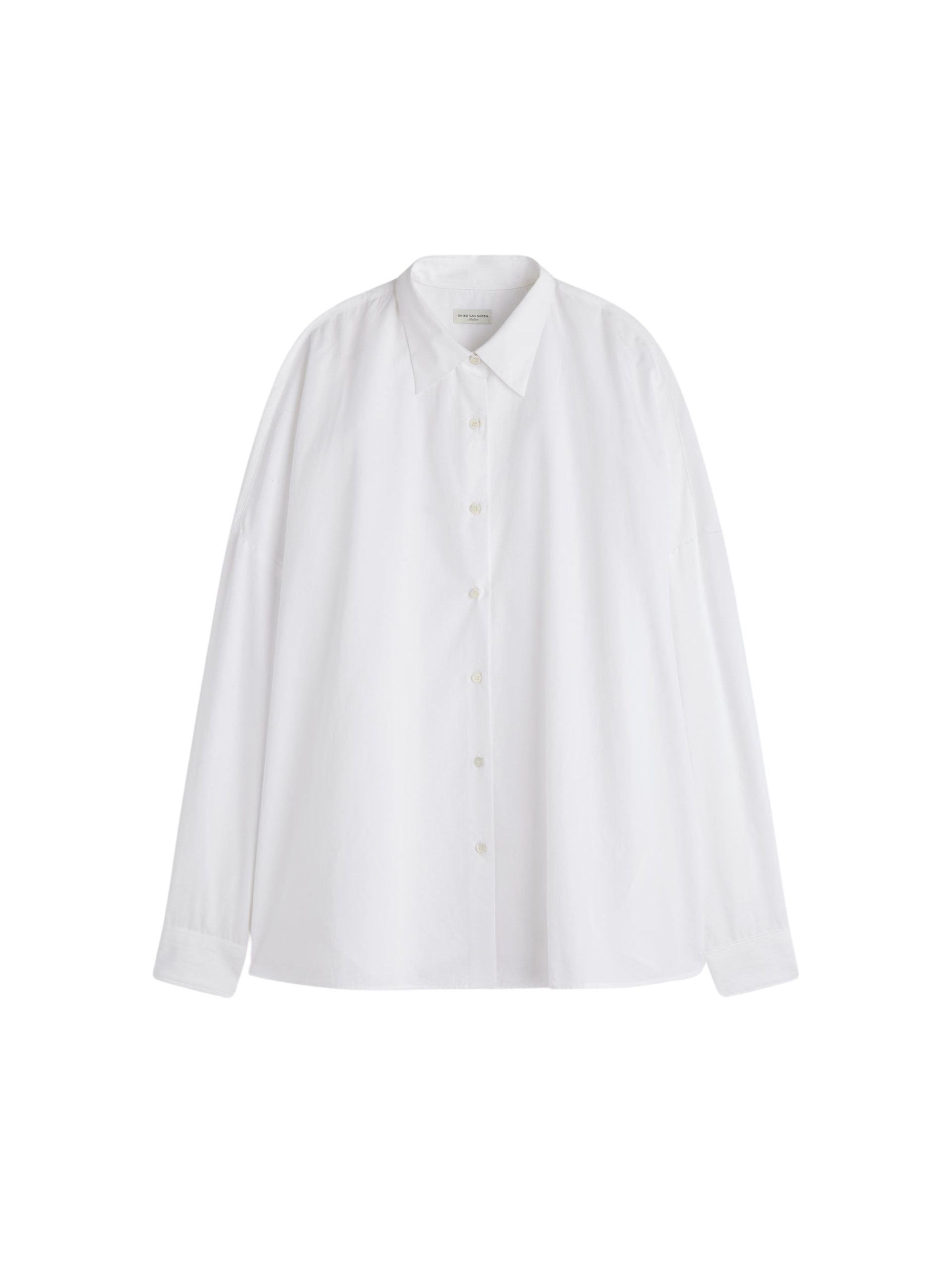 Dries Van Noten Cotton cocoon shirt