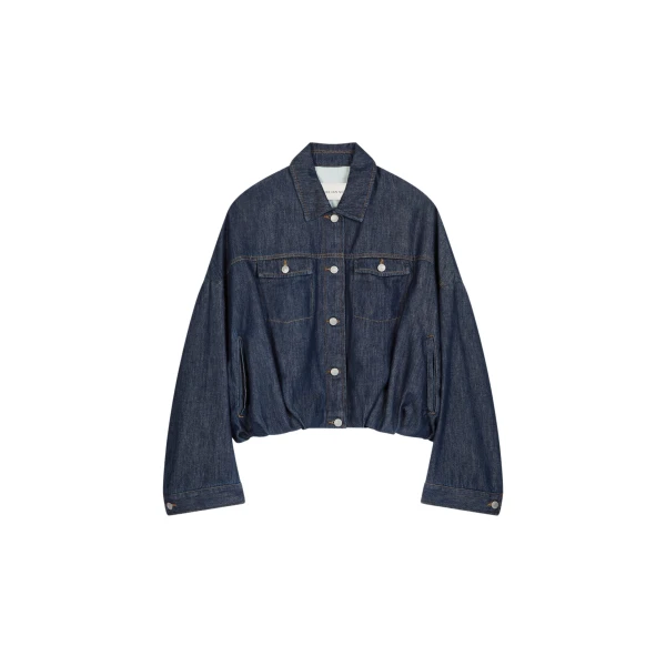 Denim blouson