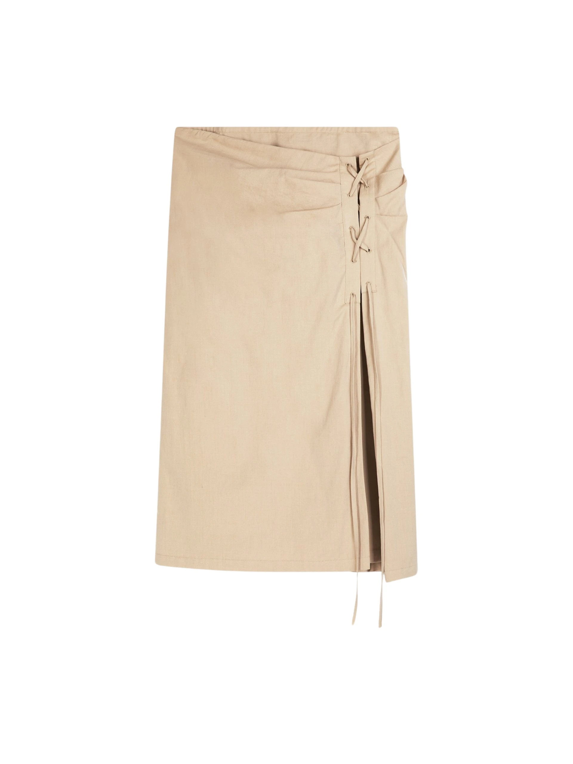 Dries-Van-Noten-Draped-cotton-skirt-4-scaled21459_nobg Draped cotton skirt - Image 1