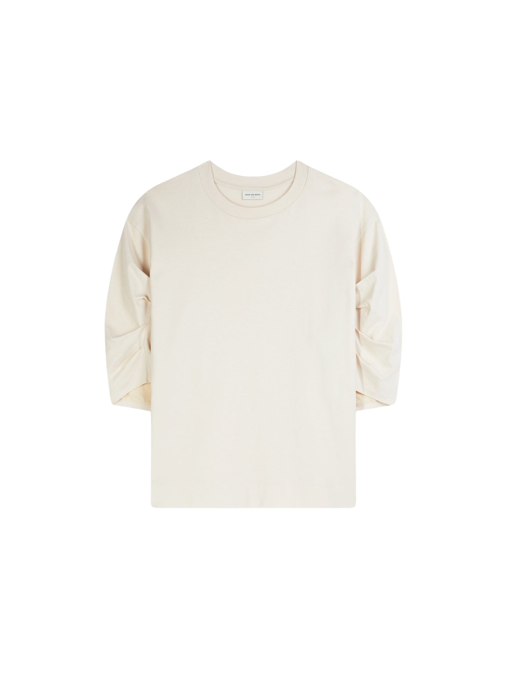 Dries Van Noten Draped sleeve tee Top