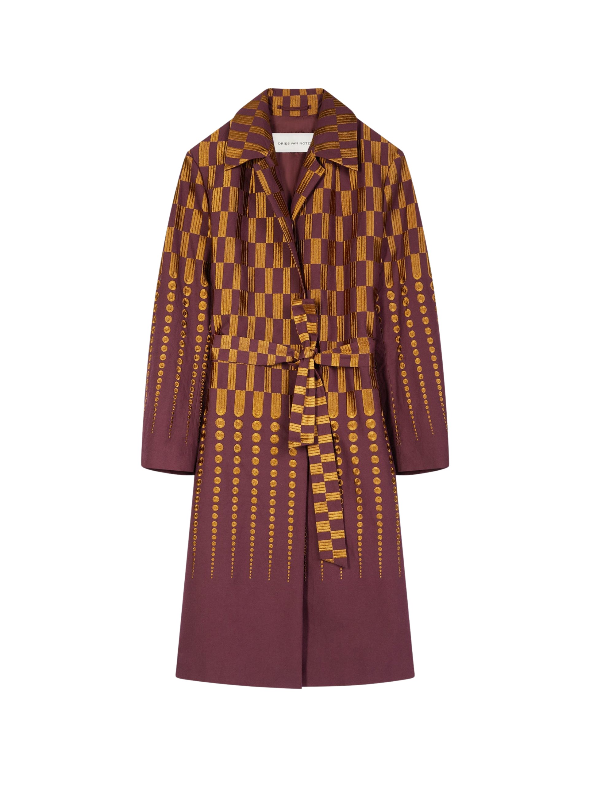 Dries Van Noten Embroidered coat