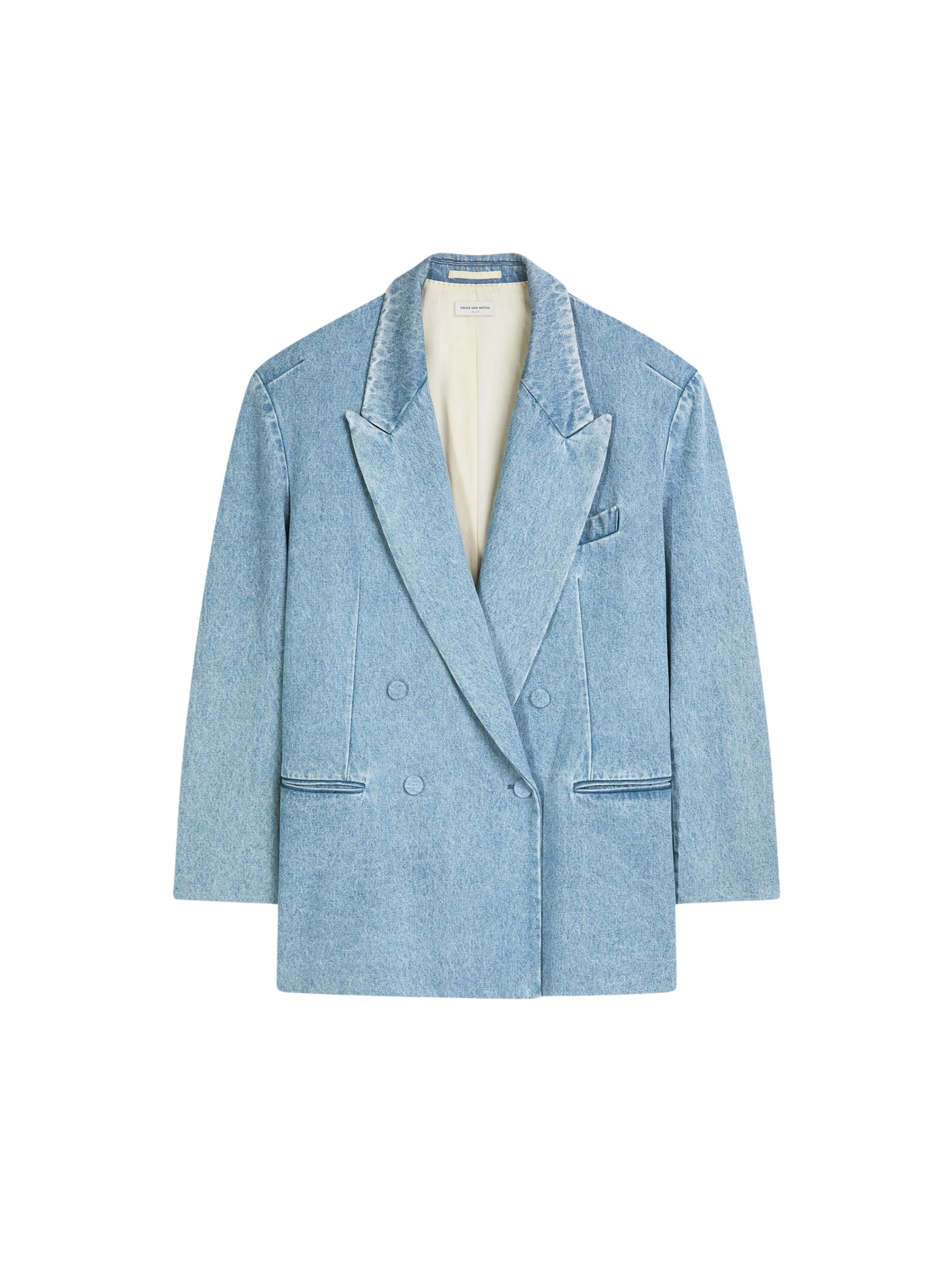Dries-Van-Noten-Oversized-denim-blazer-4-scaled72881_nobg Oversized denim blazer - Image 1