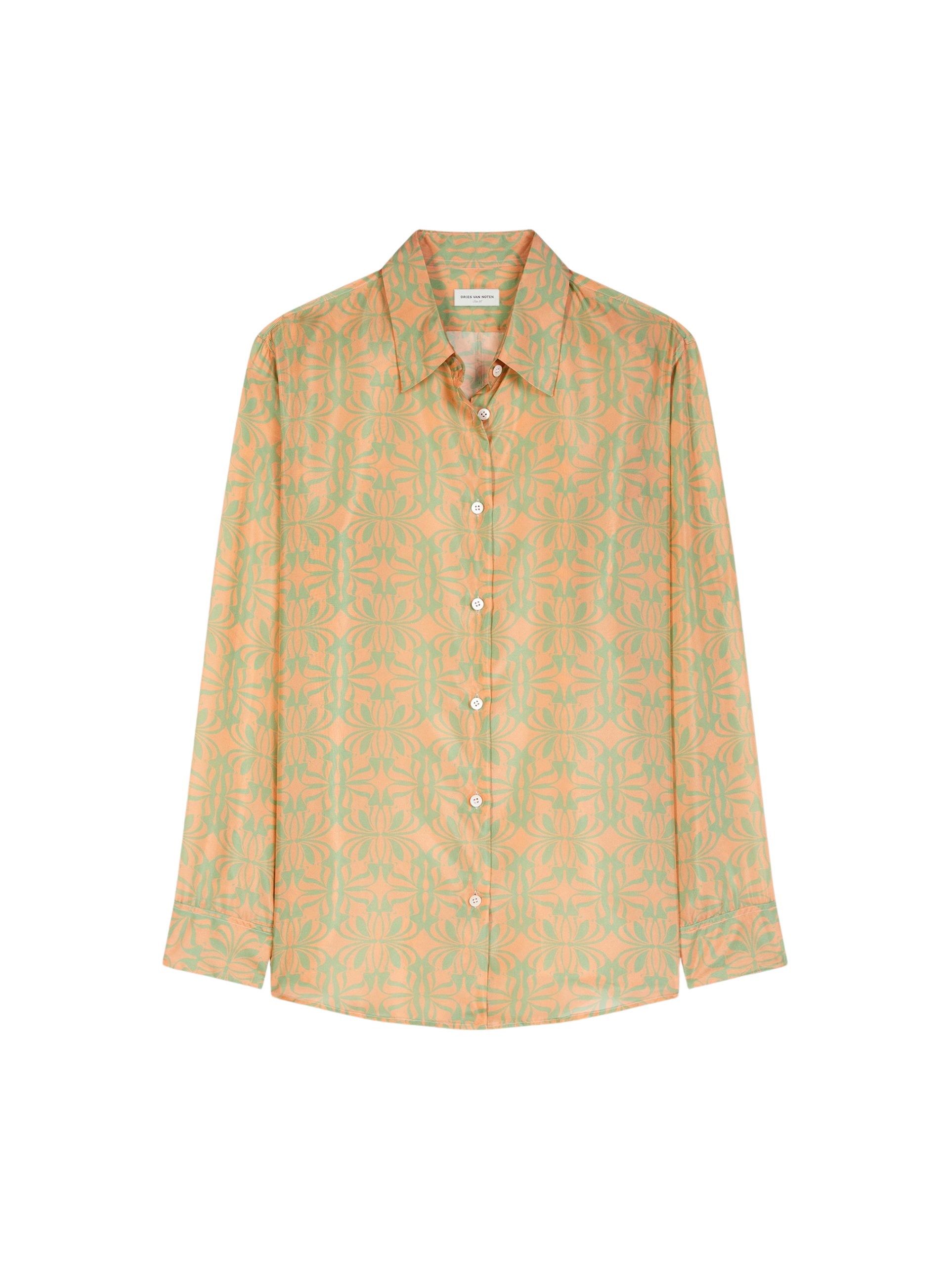 Dries Van Noten Printed silk shirt