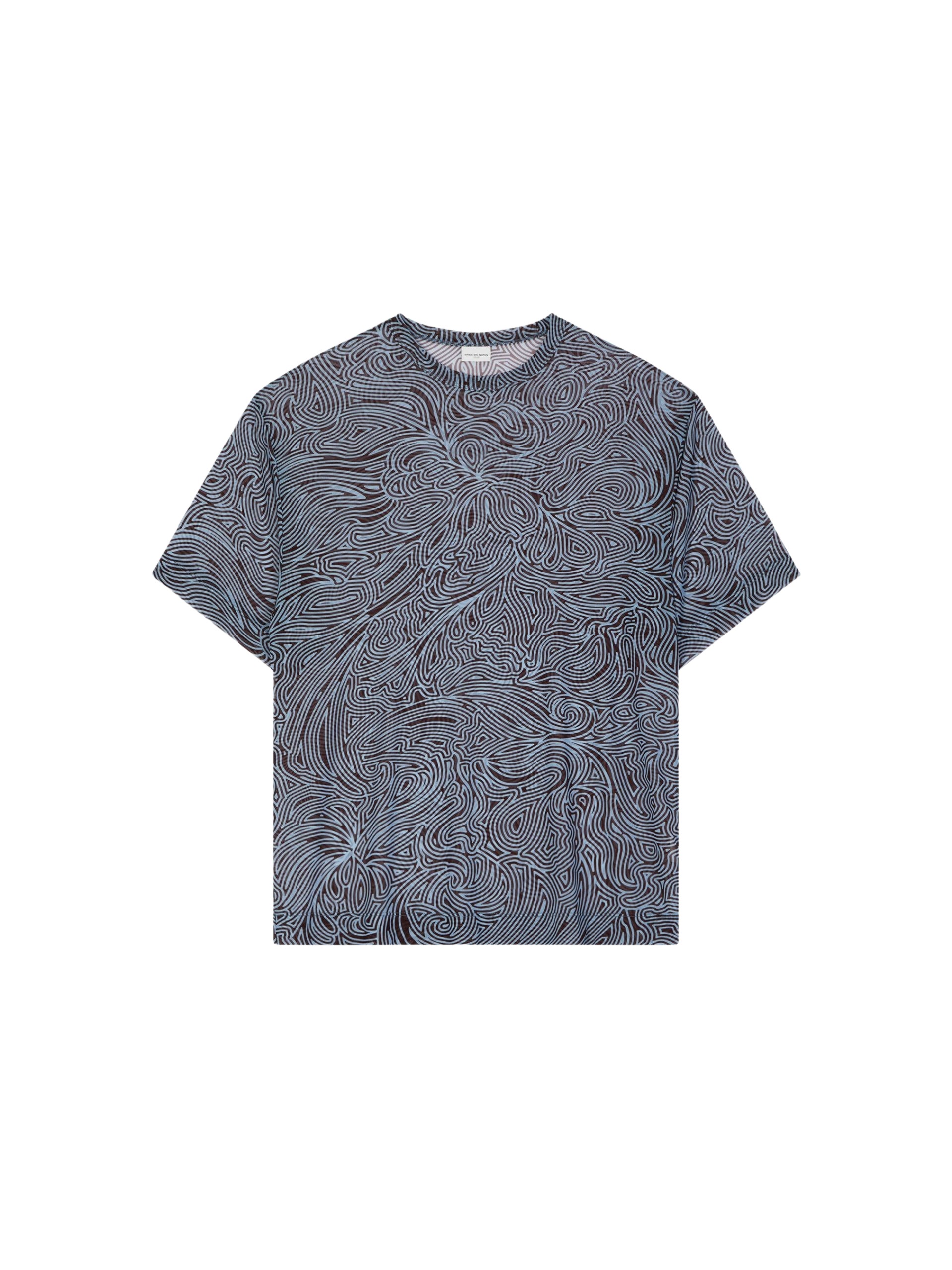 Dries Van Noten Sheer oversized tee Top
