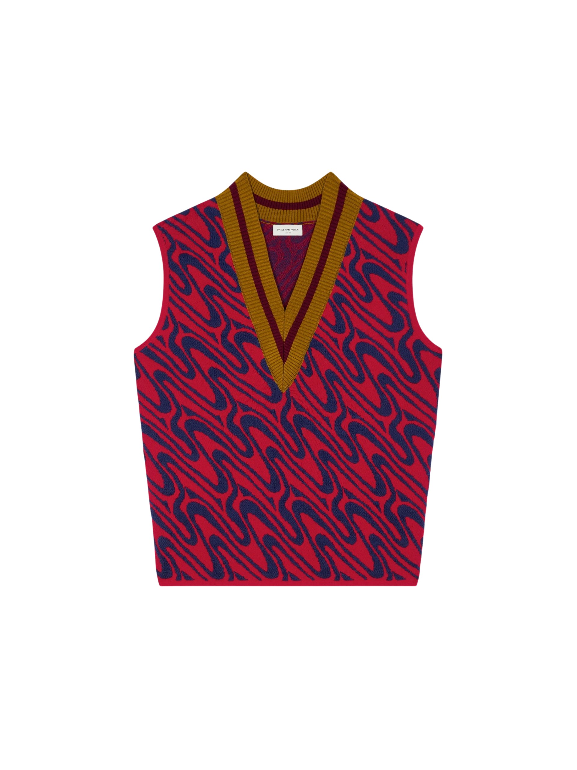 Dries Van Noten V-neck spencer Knit