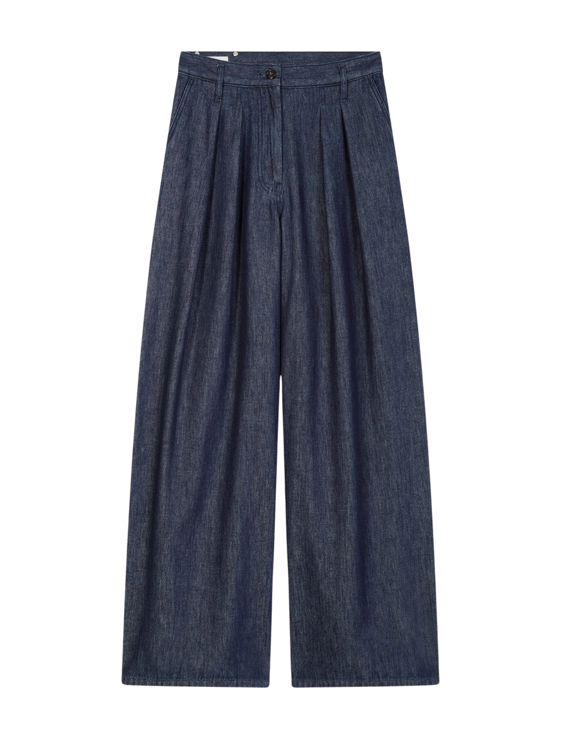 Dries-Van-Noten-Wide-pleated-jeans-4-scaled77444_nobg Wide pleated jeans - Image 1