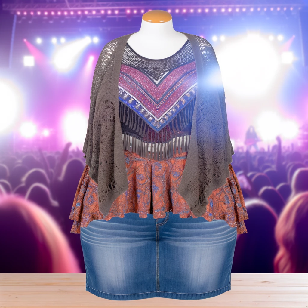 what to wear to a country concert plus size