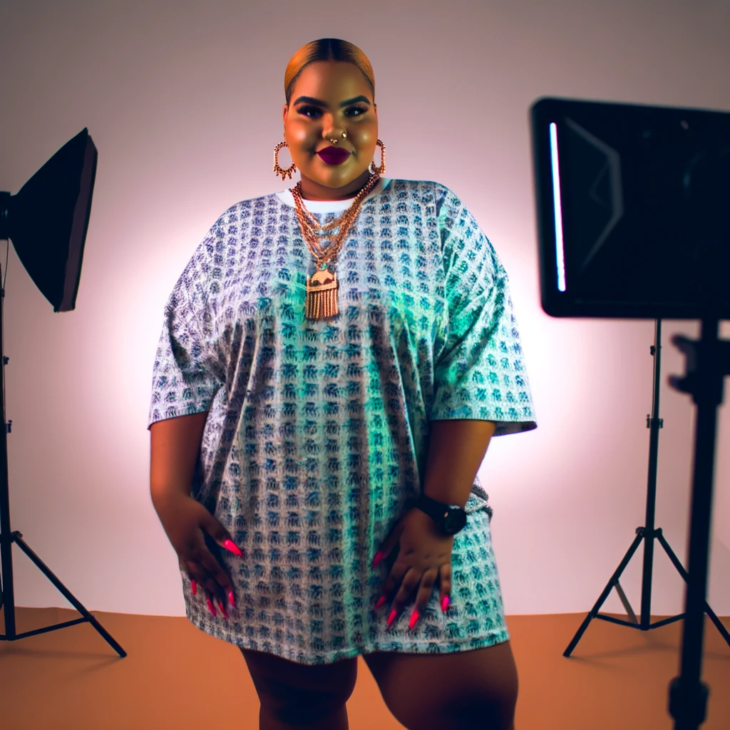 how to style oversized t-shirt plus size