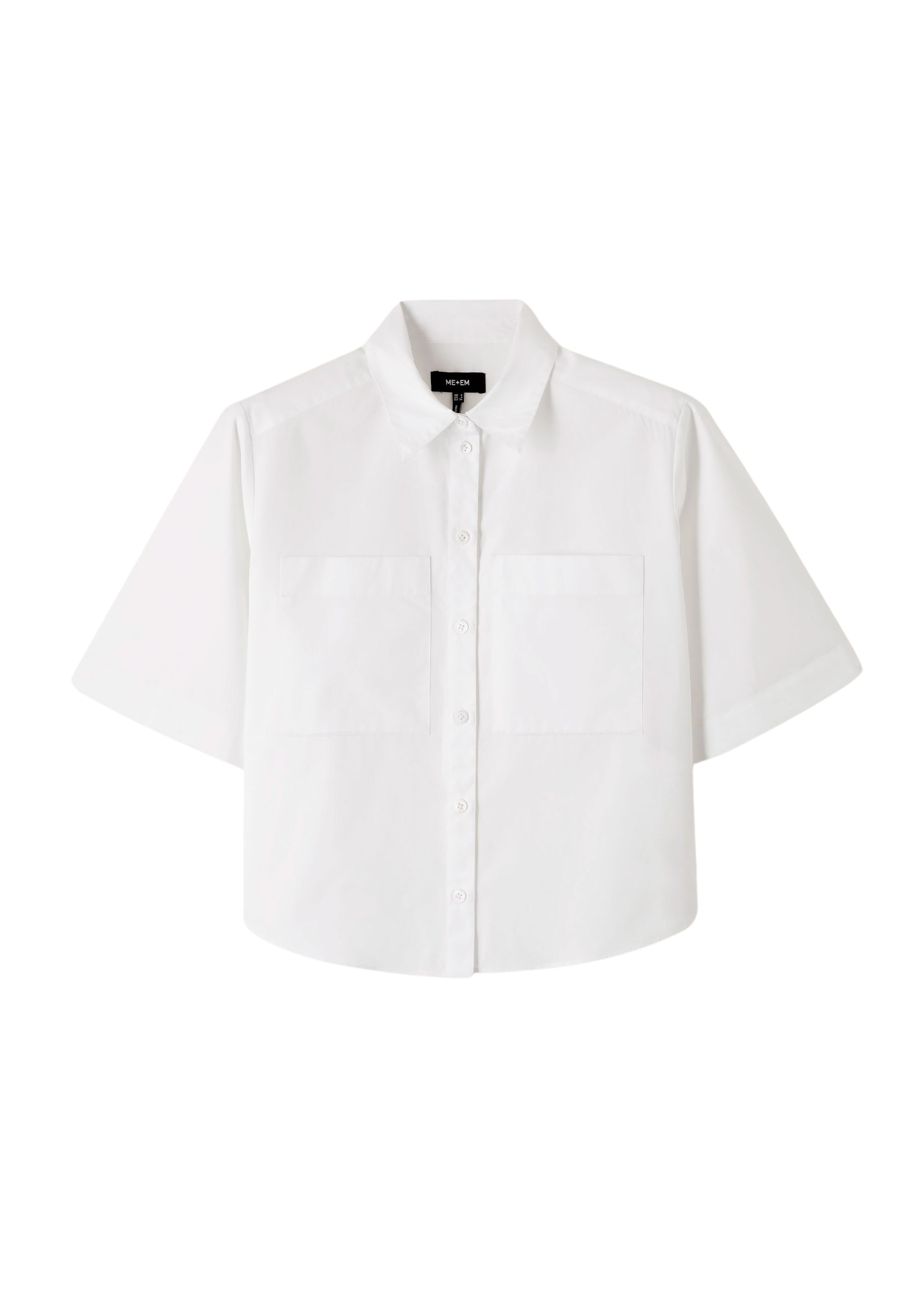 Me and Em Boxy Cargo Crop Shirt