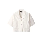Boxy Summer Shirt Jacket