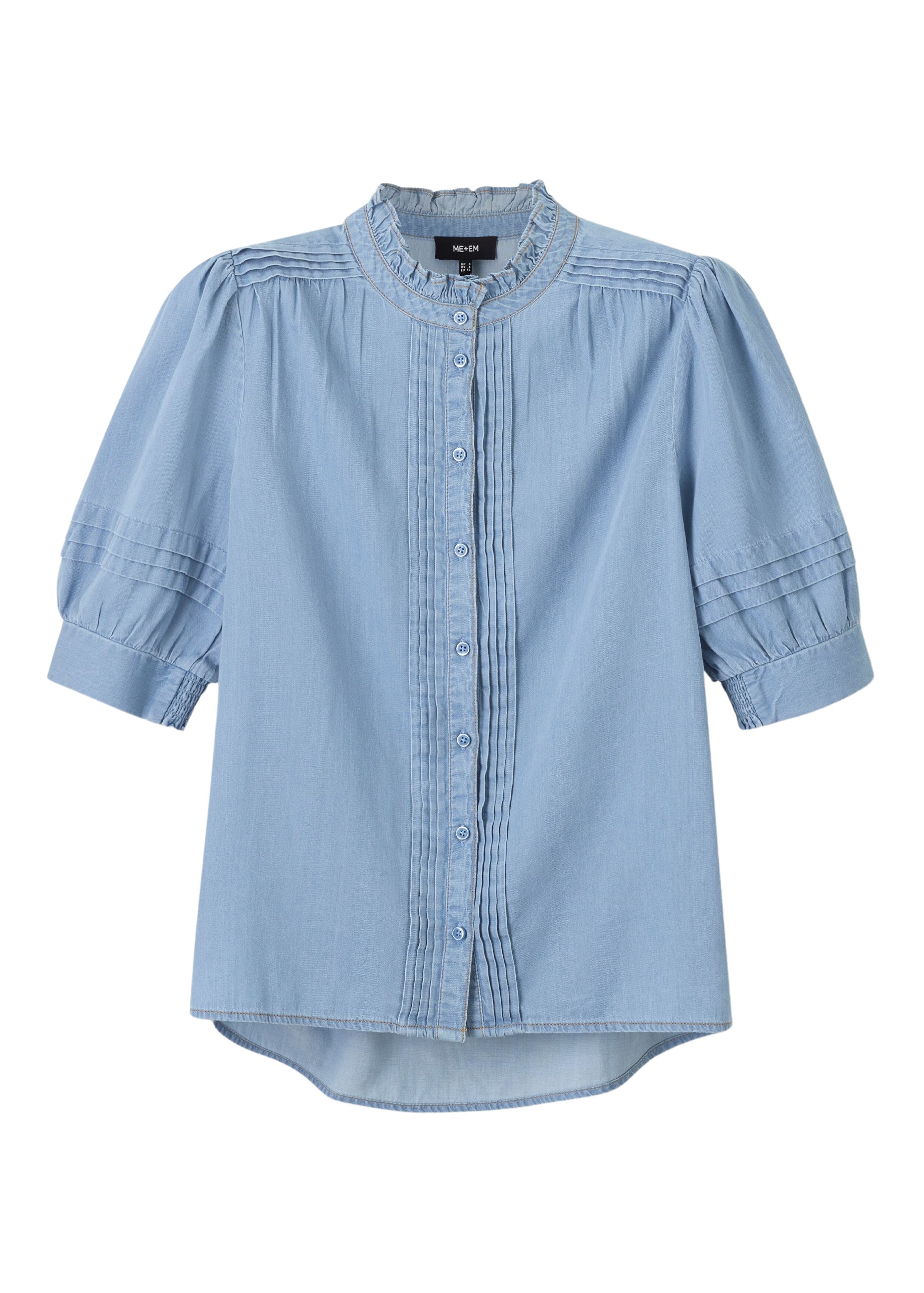 Me and Em Chambray Blouse