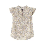 Cotton Floral Print Blouse