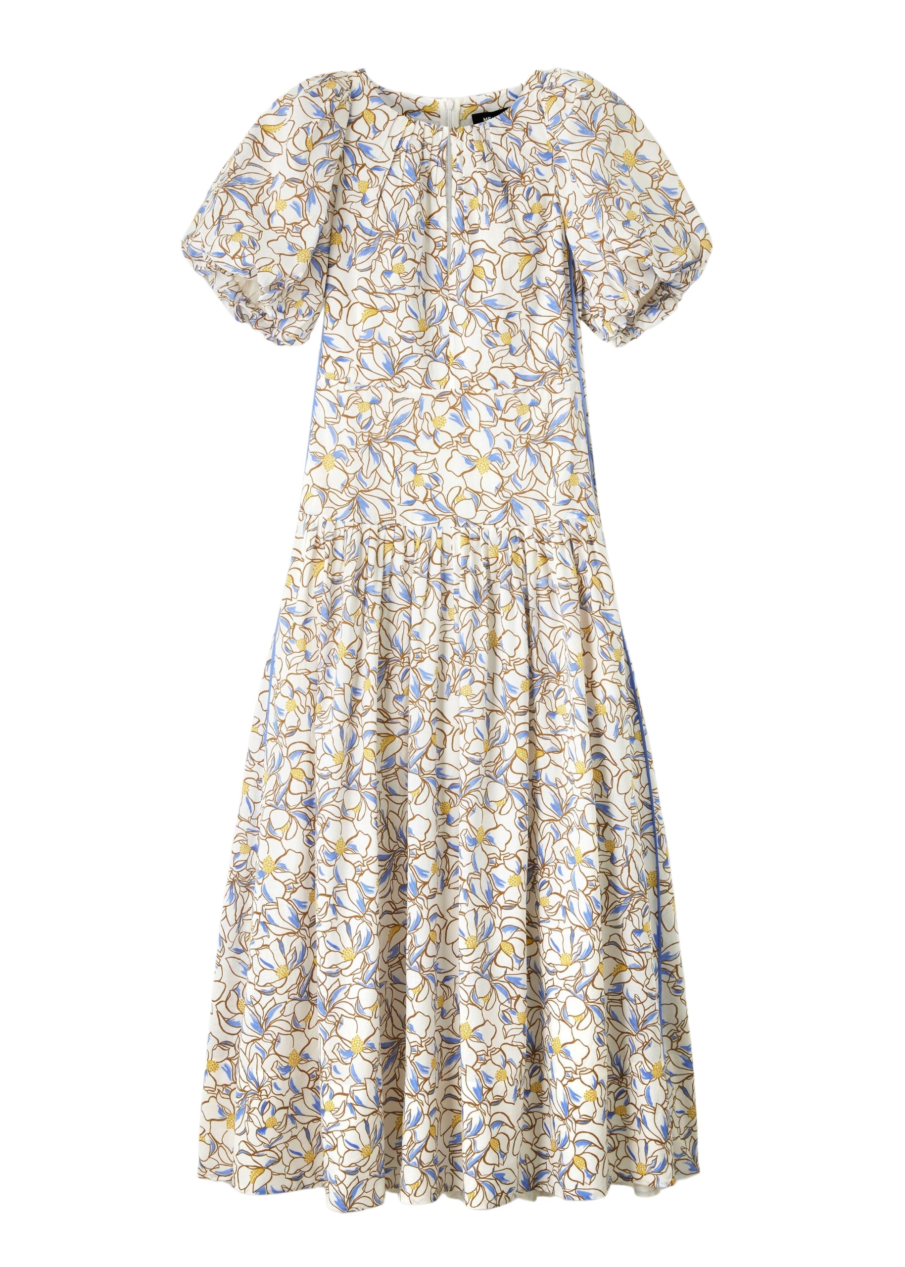 Me and Em Cotton Voile Floral Print Maxi Dress