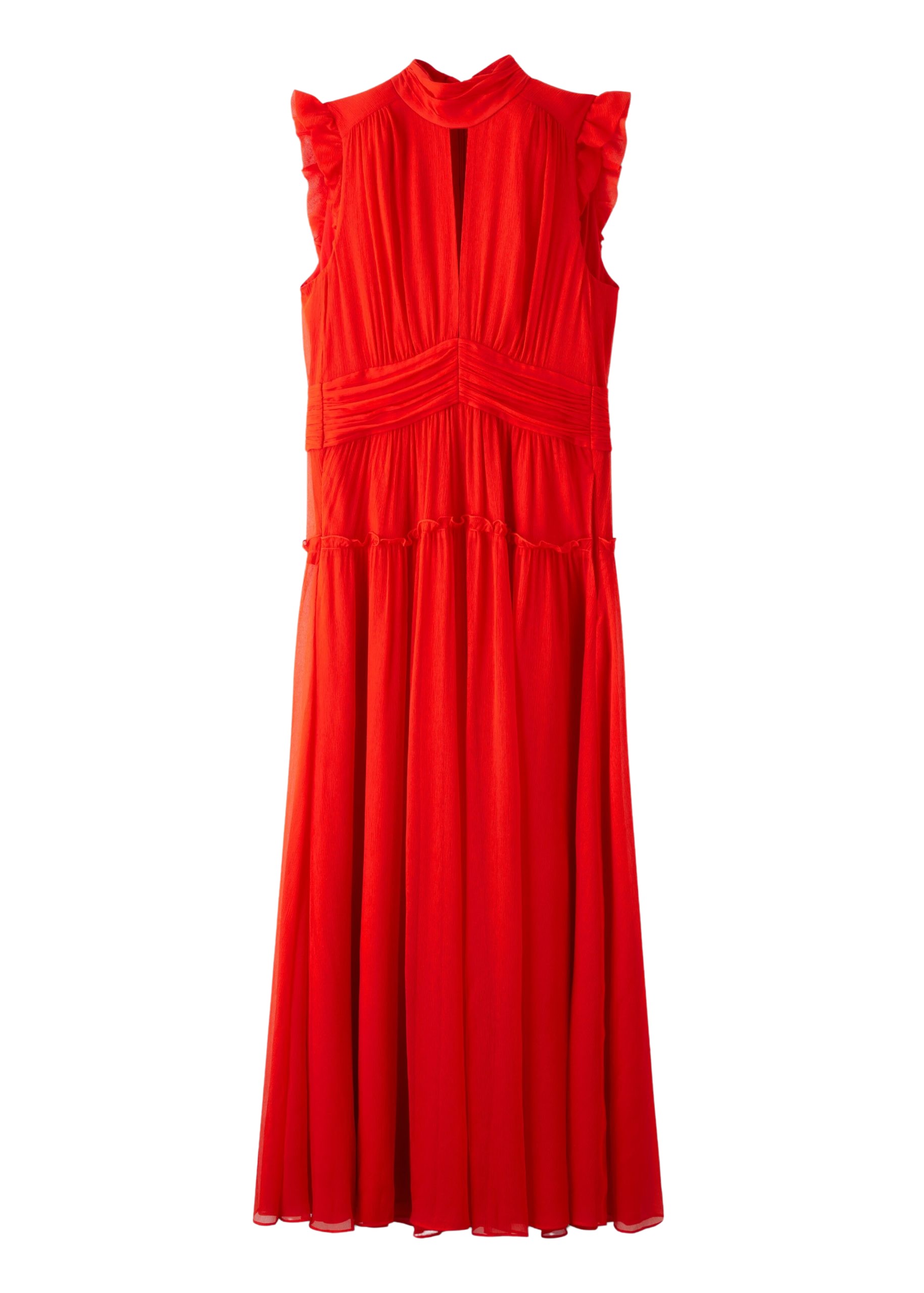 Me and Em Crinkle Silk Maxi Dress